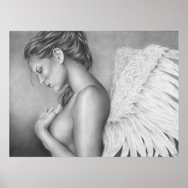 Sadness of an angel Poster (Front)