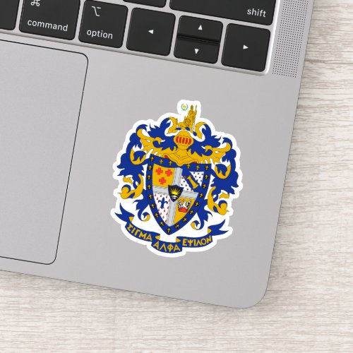 SAE Coat of Arms Color Sticker