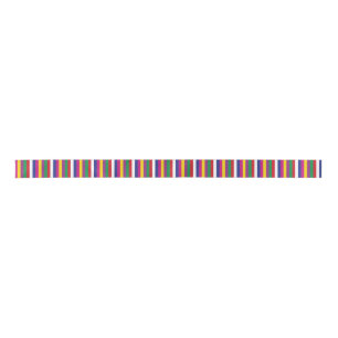 Saekdong Korean Lucky Seven Stripes Satin Ribbon