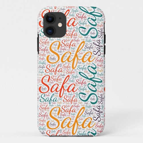 Safa iPhone 11 Case