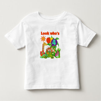 Safari 4th Birthday Tshirts and Gifts