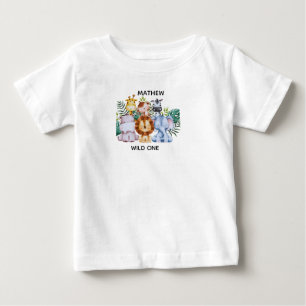 Safari Adventure Baby Shower Baby T-Shirt