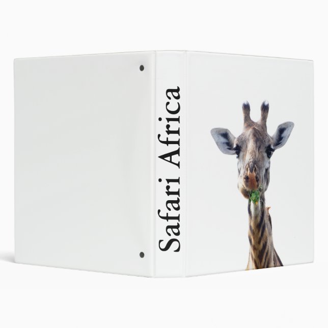 Safari Africa 3 Ring Binder (Background)