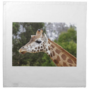 Safari Africa Mod Chic Classy  Destiny Giraffe Napkin
