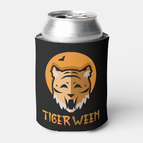 Safari Africa serengeti wildlife halloween tiger Can Cooler