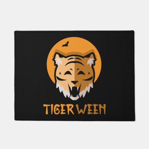 Safari Africa serengeti wildlife halloween tiger Doormat