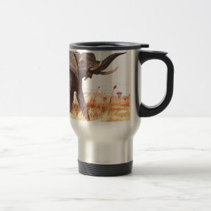 Safari African Jungle Destiny Animals Elephants Travel Mug