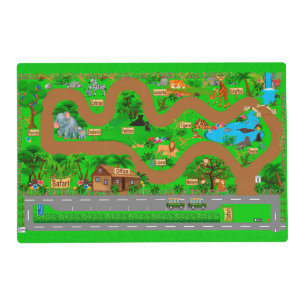 Safari - Airport Roads for Cars  Placemat
