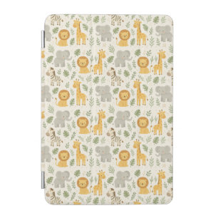 Safari animal nursery print iPad mini cover