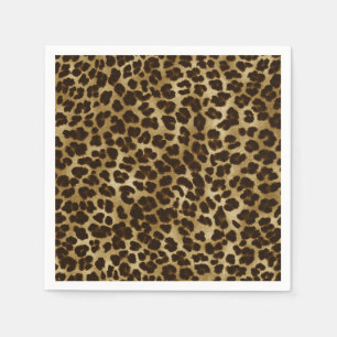 Safari Animal Print Leopard Cheetah Napkins