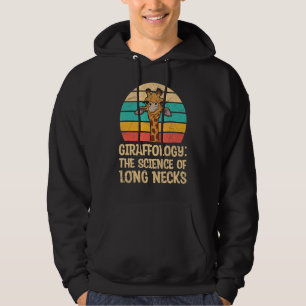 Safari Animal Quote For A Giraffe Hoodie