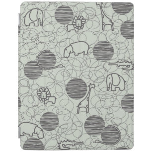 safari animals 1 iPad smart cover