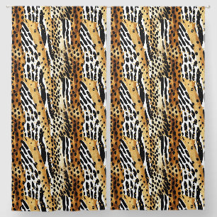Safari Animals Africa Patterns Jungle Prints  Blackout Curtains