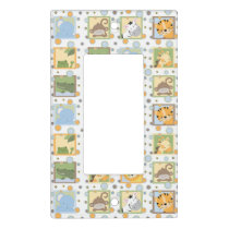 Safari Animals Baby Nursery Kids Light Switch Cover
