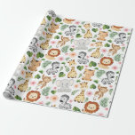 Safari Animals - Cute safari baby animals Wrapping Paper
