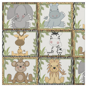 Safari Animals Fabric