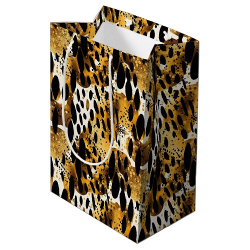 Safari Animals Fur Prints Patterns Exotic Modern Medium Gift Bag