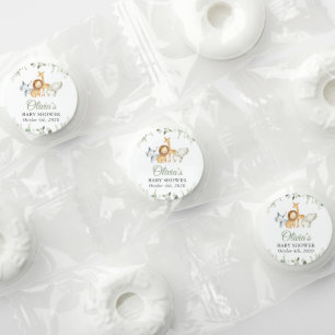 Safari Animals, Jungle, Wild Animals, Baby Shower Life Saver® Mints