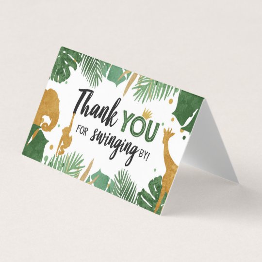 Safari Animals Treat Bag Topper Goodie Tag Gold | Zazzle.com