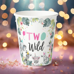 Custom Birthday Party Cups — When it Rains Paper Co.  Colorful and fun  paper goods, office supplies, and personalized gifts.