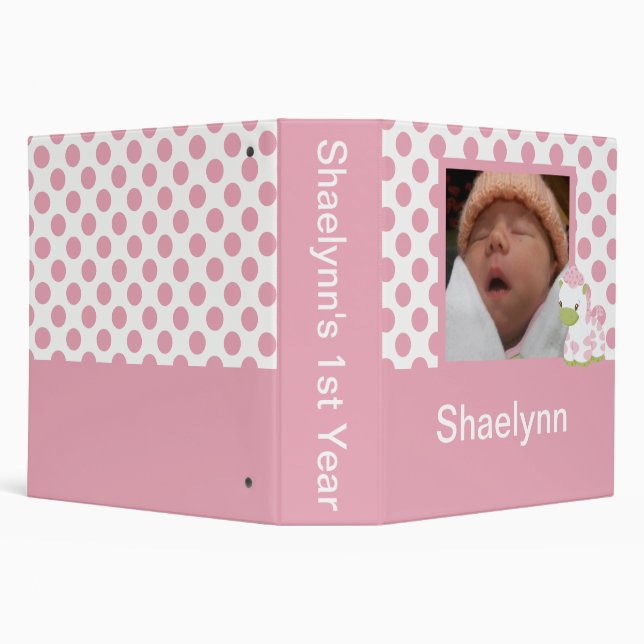 Safari Babiez 2 inch Binder  Girl (Background)