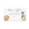 Safari baby Animals Baby Boy Shower Diaper raffle