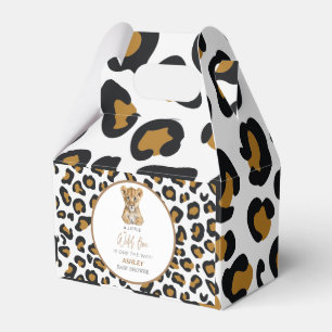 Safari Baby Animals Baby Shower Favor Boxes