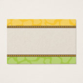 Safari Baby Shower Bring a Book Card (Back)