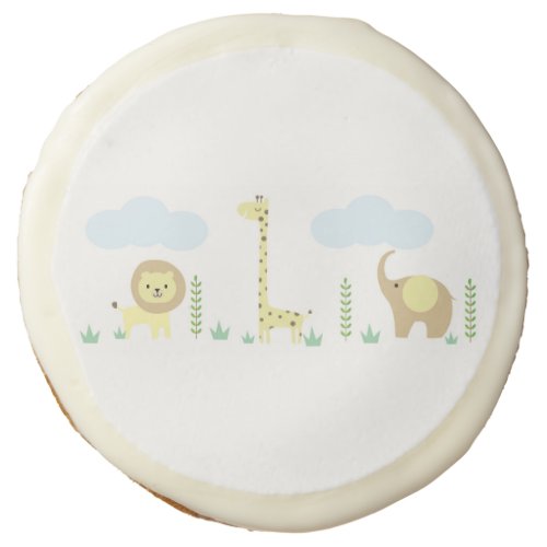 Safari Baby Shower Cookies