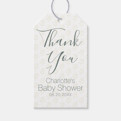  Safari Baby Shower Favor Tags