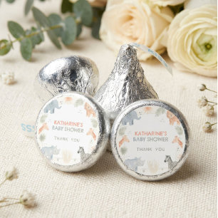 Safari Baby Shower Favor Wild One Hershey Kiss