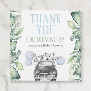 Safari Baby Shower Thank You Favor Tags