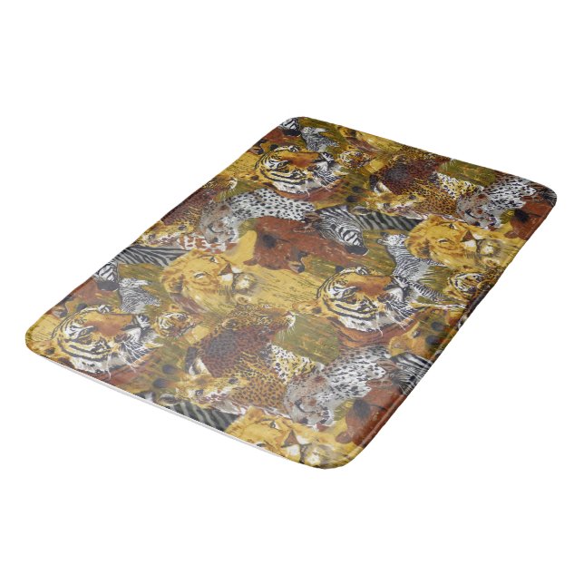Safari Bathroom Mat (Angled)