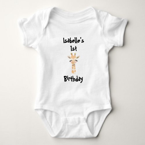 Safari Birthday Party Bodysuit