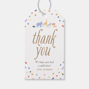 Safari Birthday Party Favor Tags