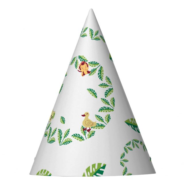 Safari Birthday Party Hat (Front)