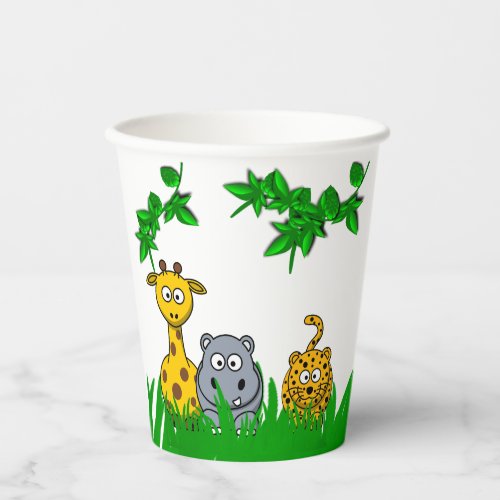 Safari Birthday Party Paper Cup