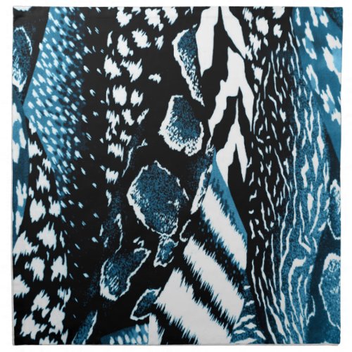 Safari Blue Napkin