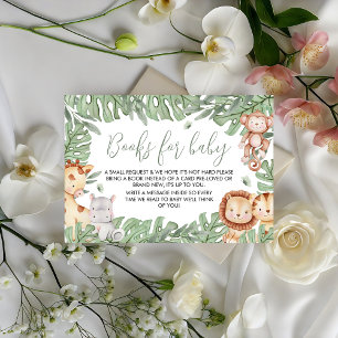 Safari Books for Baby Card