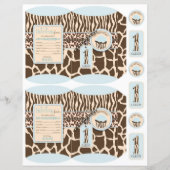 Safari Boy BLU Mini Puff Box 1 (Front)