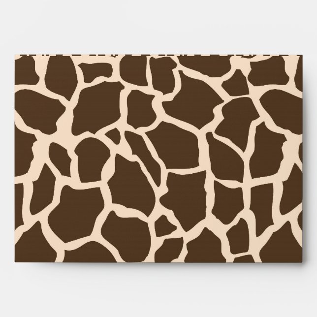 Safari Boy Envelope A7 (Front)