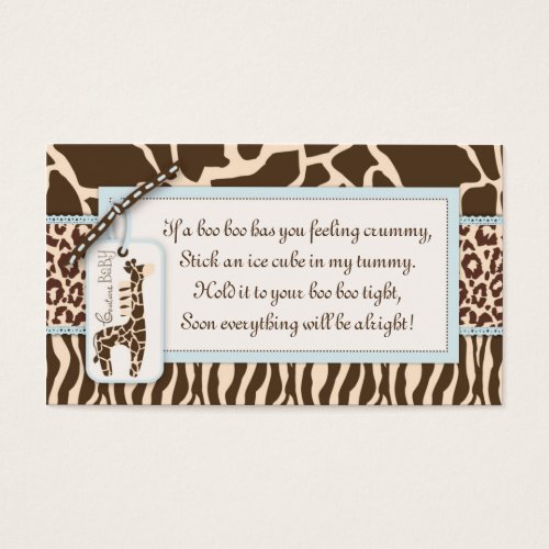 Safari Boy Gift Tag B