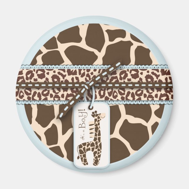 Safari Boy Magnet (Front)