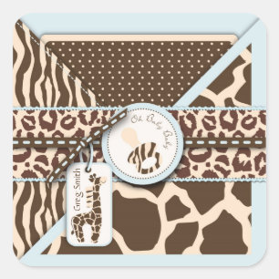 Safari Boy Sticker B3