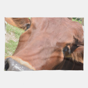 Safari Brown Cow Kitchen Towel