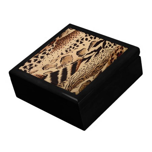 Safari Brown Jewelry Box