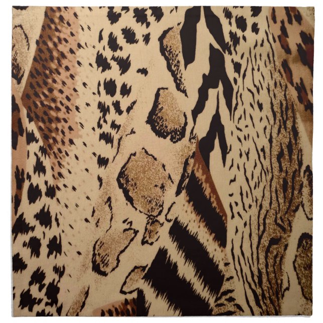 Safari Brown Napkin (Front)