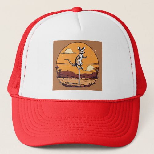 Safari Caps Where Wildlife Meets Style Trucker Hat