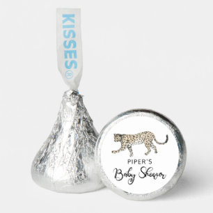 Safari Cheetah Baby Shower Hershey®'s Kisses®
