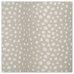 Safari chic neutral buff beige cheetah print fabric